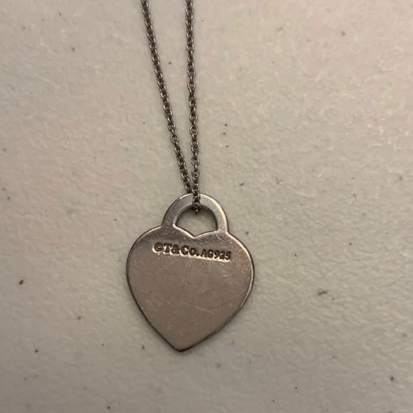 Tiffany Heart Tag Pendant - Picture 2 of 3